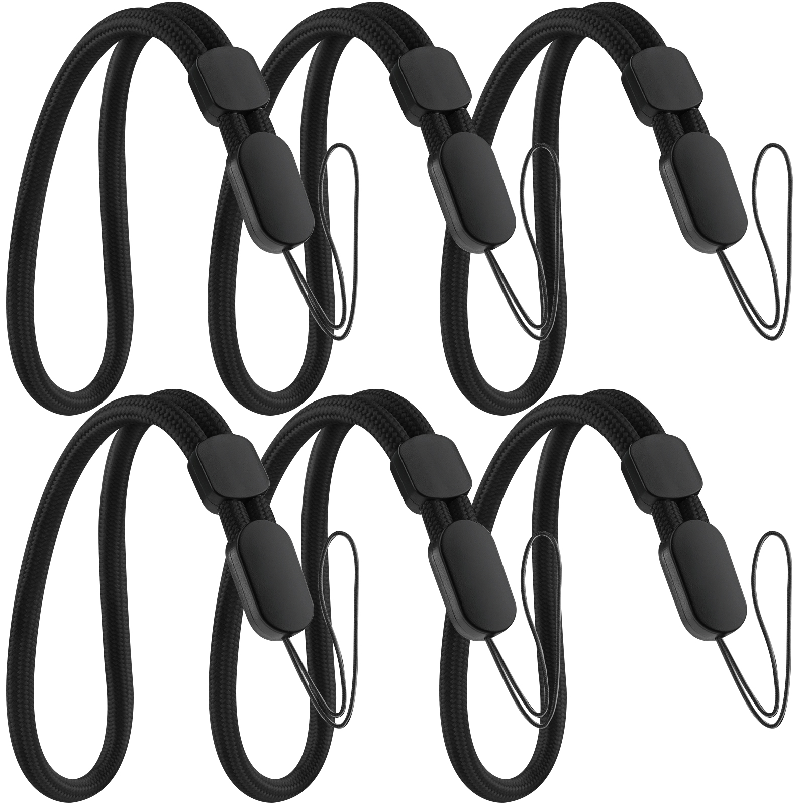 Phone Accessories Case - 6Pcs/lot Hand Wrist Strap Lanyard Nylon