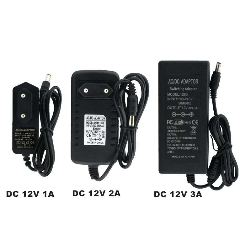 Phone Accessories Uk - DC 12V 1A 2A 3A 5A