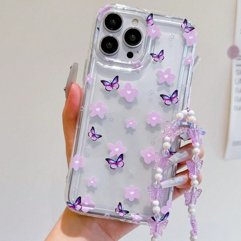 Lovely Butterfly Flower Phone  - đánh giá và giá Phone Accessories Case
