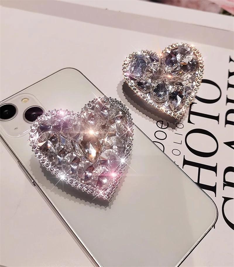 3D Cute Diamond Heart Shape Fo - đánh giá và giá Phone Accessories Vending Machine