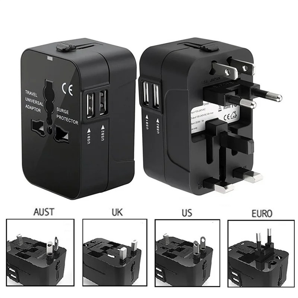 Dual USB Ports Universal Trave - đánh giá và giá Phone Accessories Uk