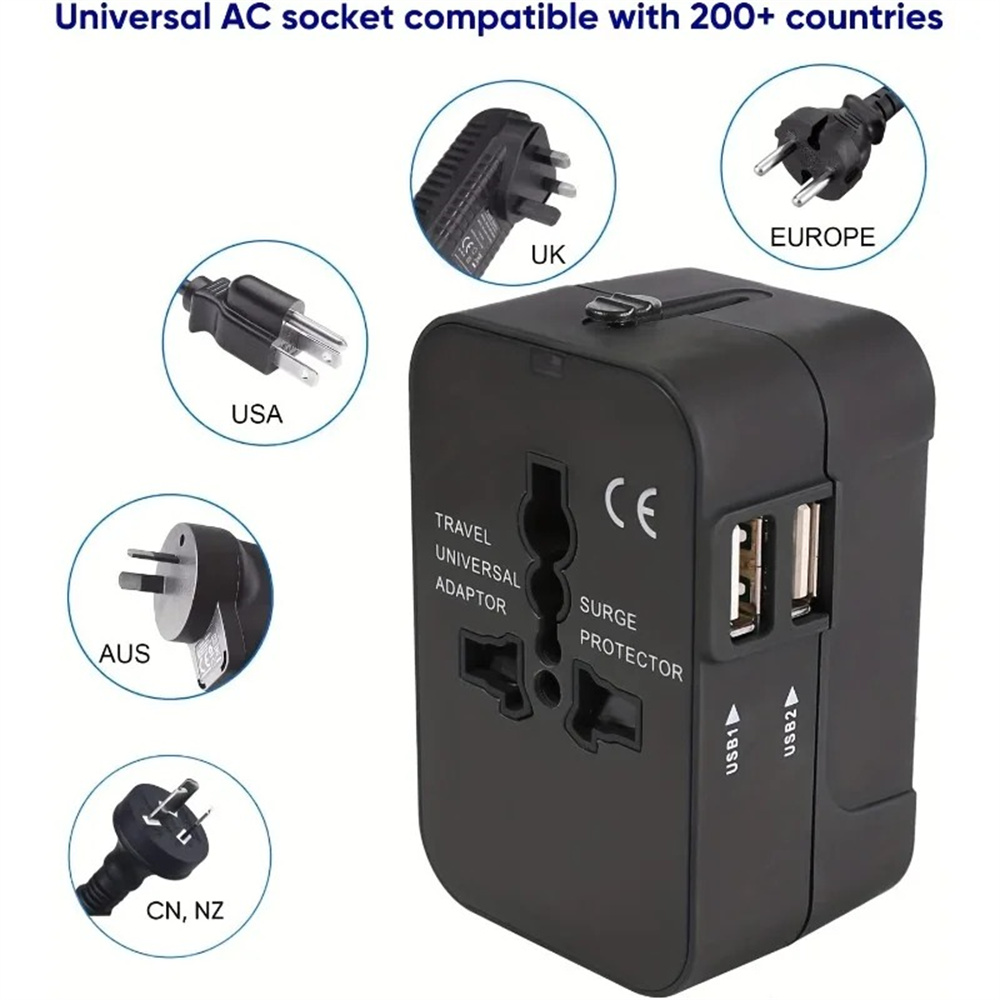 Dual USB Ports Universal Trave - đánh giá và giá Phone Accessories Uk