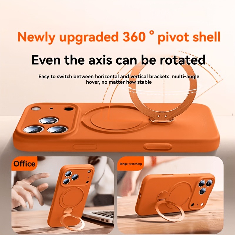 360 Magnetic Stand Liquid Sili - đánh giá và giá Phone Accessories Case