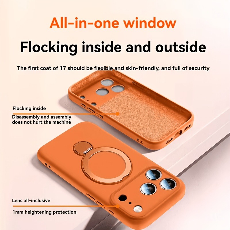 360 Magnetic Stand Liquid Sili - đánh giá và giá Phone Accessories Case