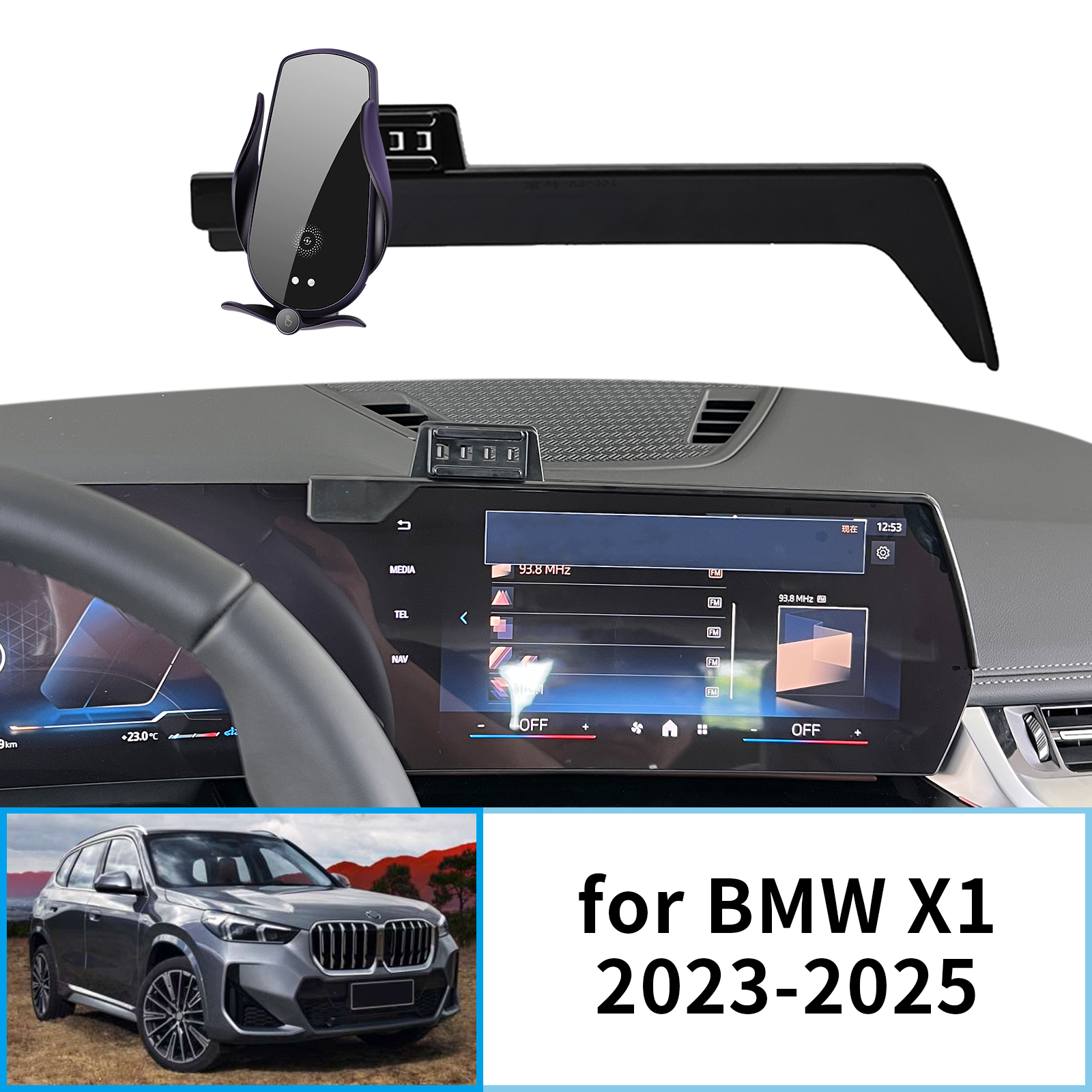Car Mobile Phone Holder for BM - đánh giá và giá X1 Phone Accessories