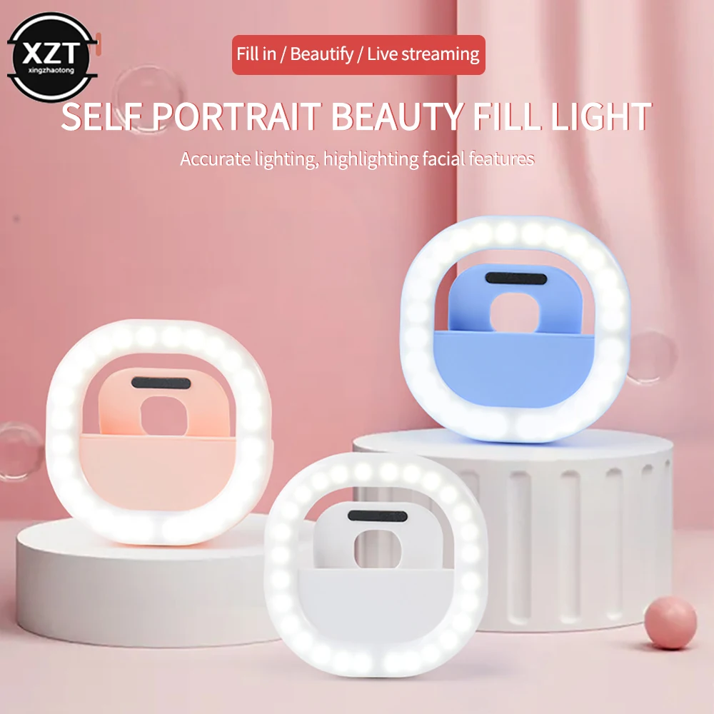 Mobile Phone LED Ring Fill Lig - đánh giá và giá Led Strip Selfie