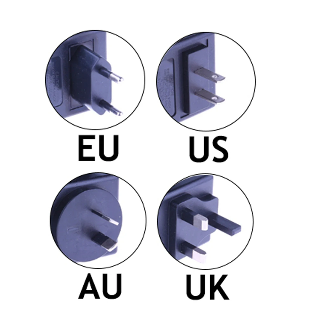 EU AU UK US Plug Type 12V 1A 5 - đánh giá và giá Phone Accessories Uk