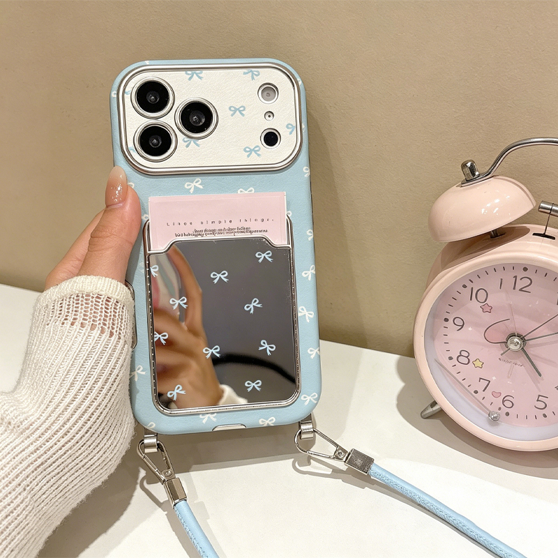 Cute Bow Mirror Card Holder Ph - đánh giá và giá Phone Accessories Case