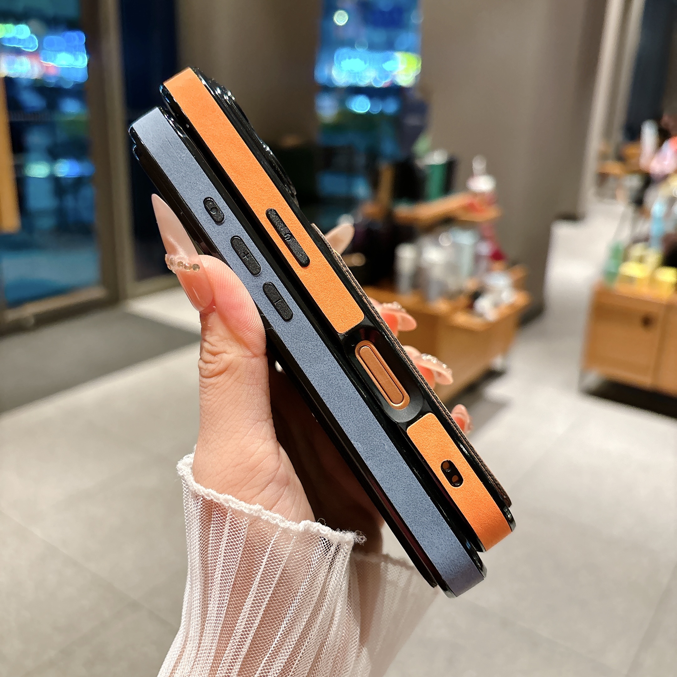Wallet Card Holder Suede Leath - đánh giá và giá Phone Accessories Case