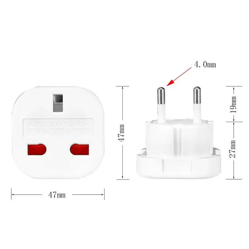 UK To EU Euro Electric Travel  - đánh giá và giá Phone Accessories Uk