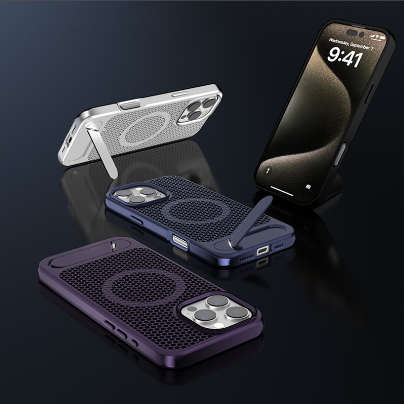3D hollow Honeycomb Cooling Ma - đánh giá và giá Phone Accessories Case