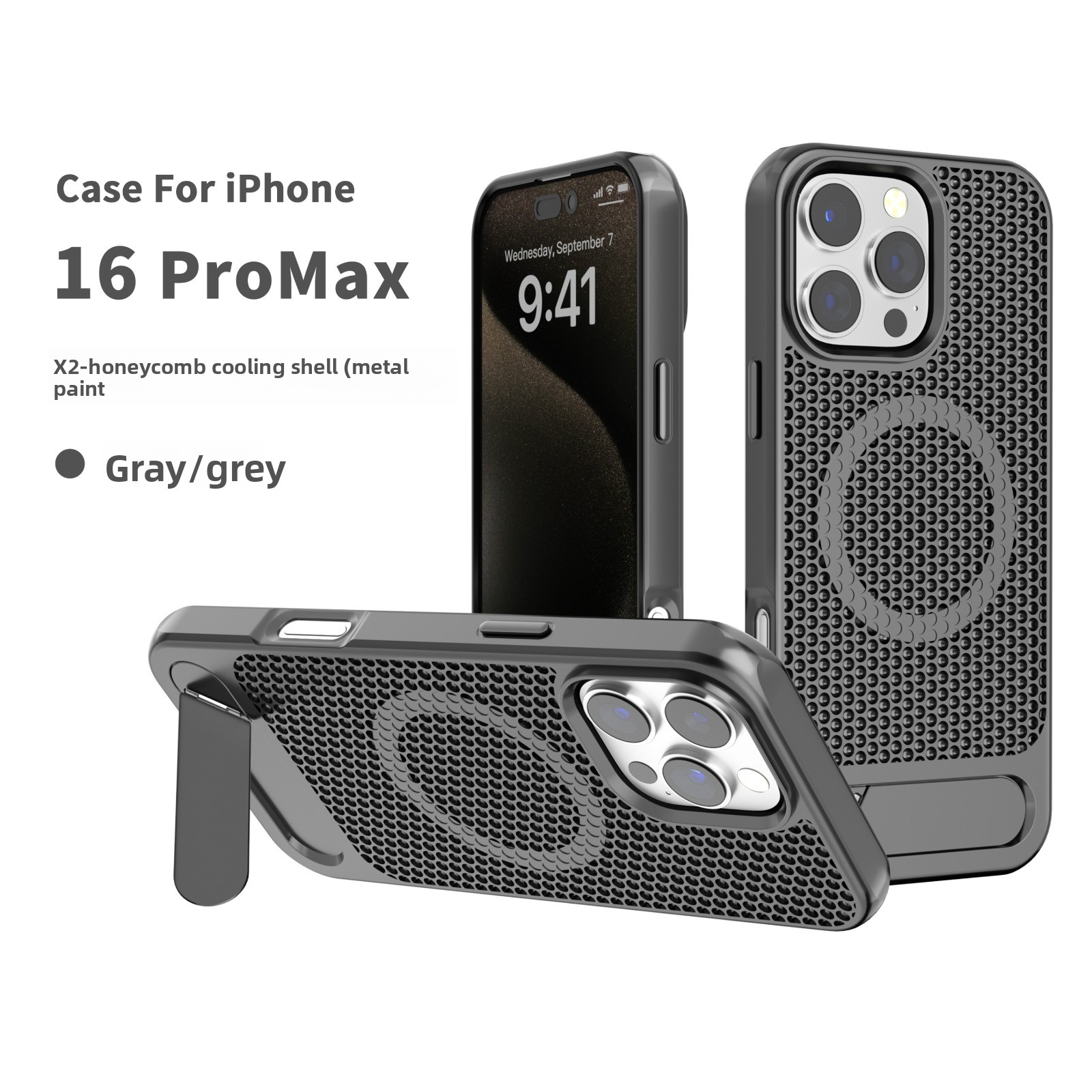 3D hollow Honeycomb Cooling Ma - đánh giá và giá Phone Accessories Case