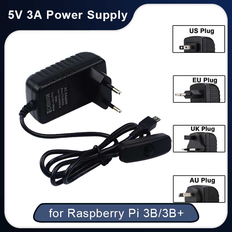 5V 3A Raspberry Pi 3 Model B+  - đánh giá và giá Phone Accessories Uk