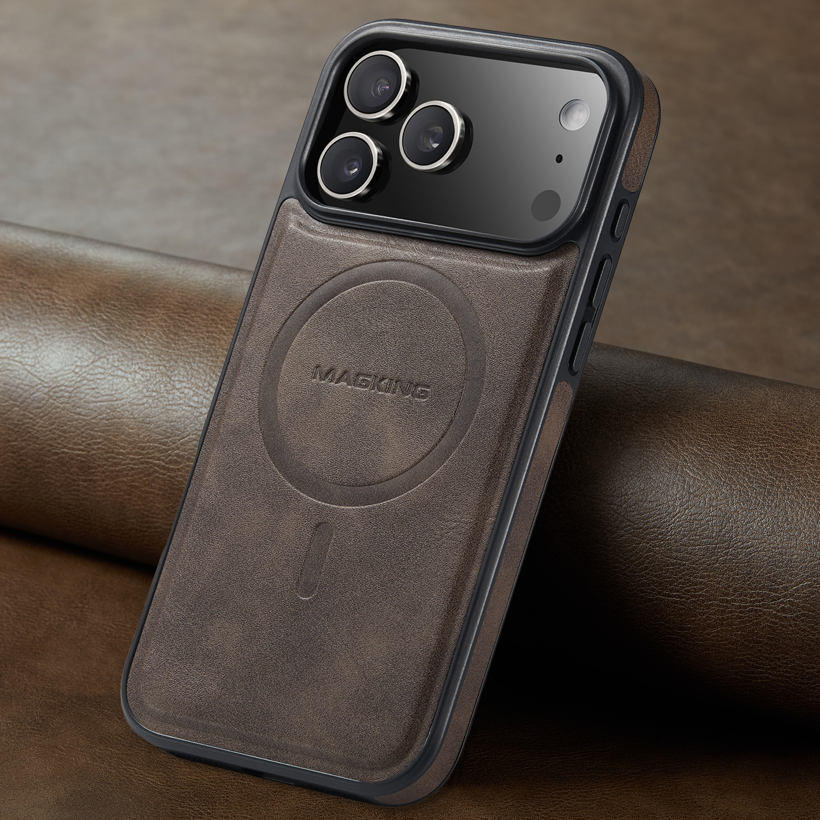 Leather Brand Magnetic Chargin - đánh giá và giá Phone Accessories Brand