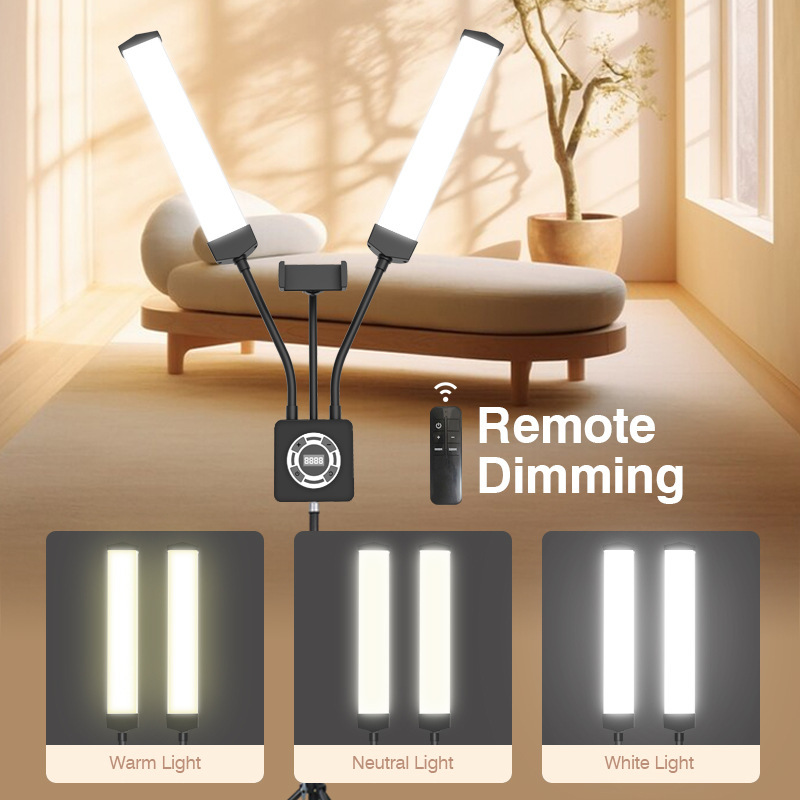 50W Double Arms LED Fill Light - đánh giá và giá Led Strip Selfie