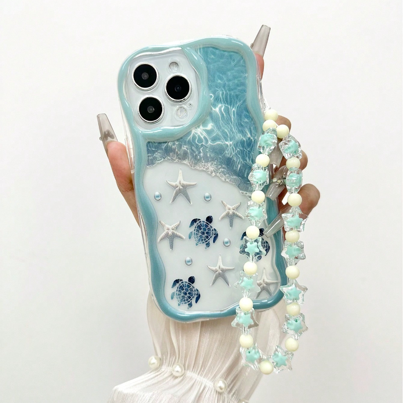 Fashion Wavy-edge Turtle Marin - đánh giá và giá Phone Accessories Case