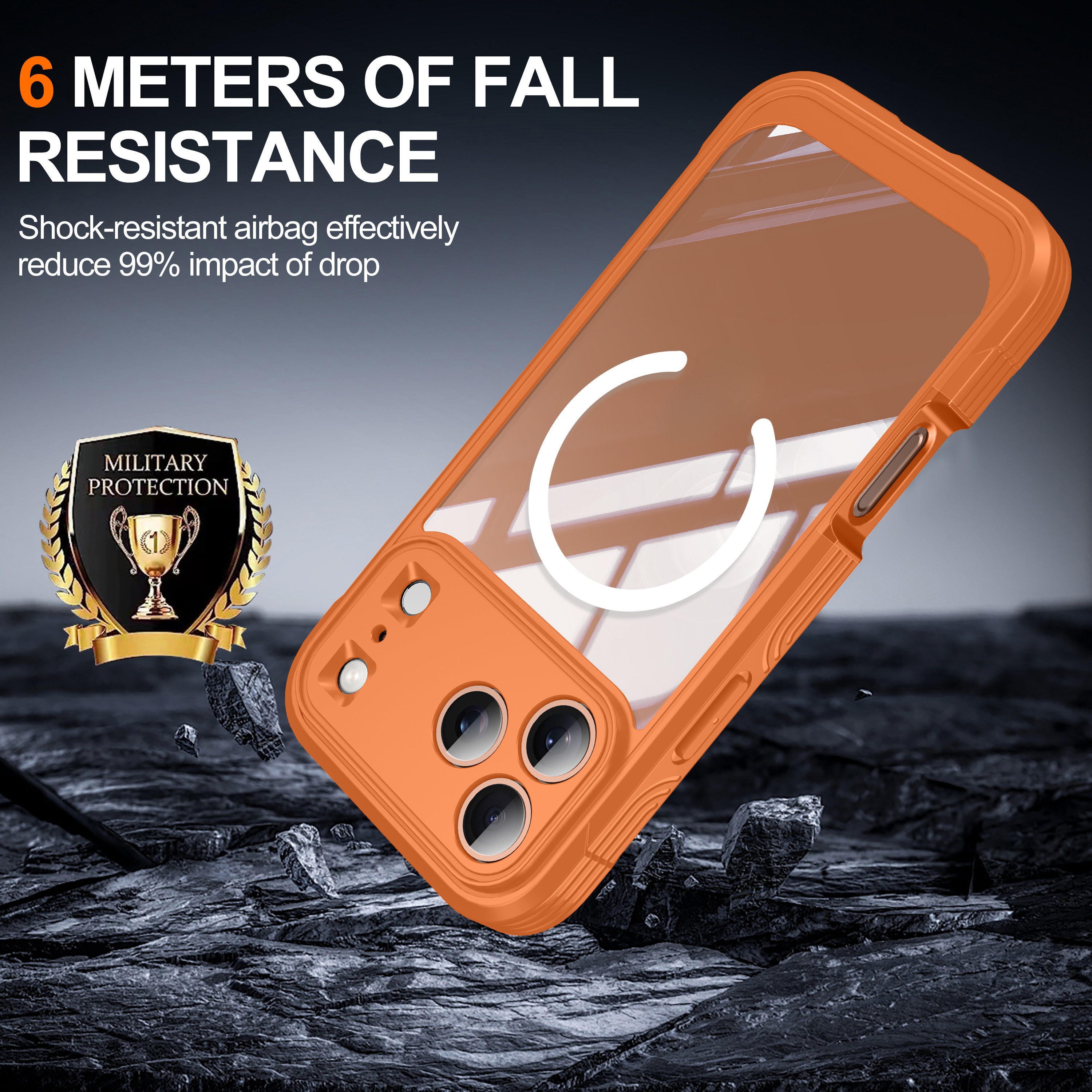 Brand new color magnetic shock - đánh giá và giá Phone Accessories Brand