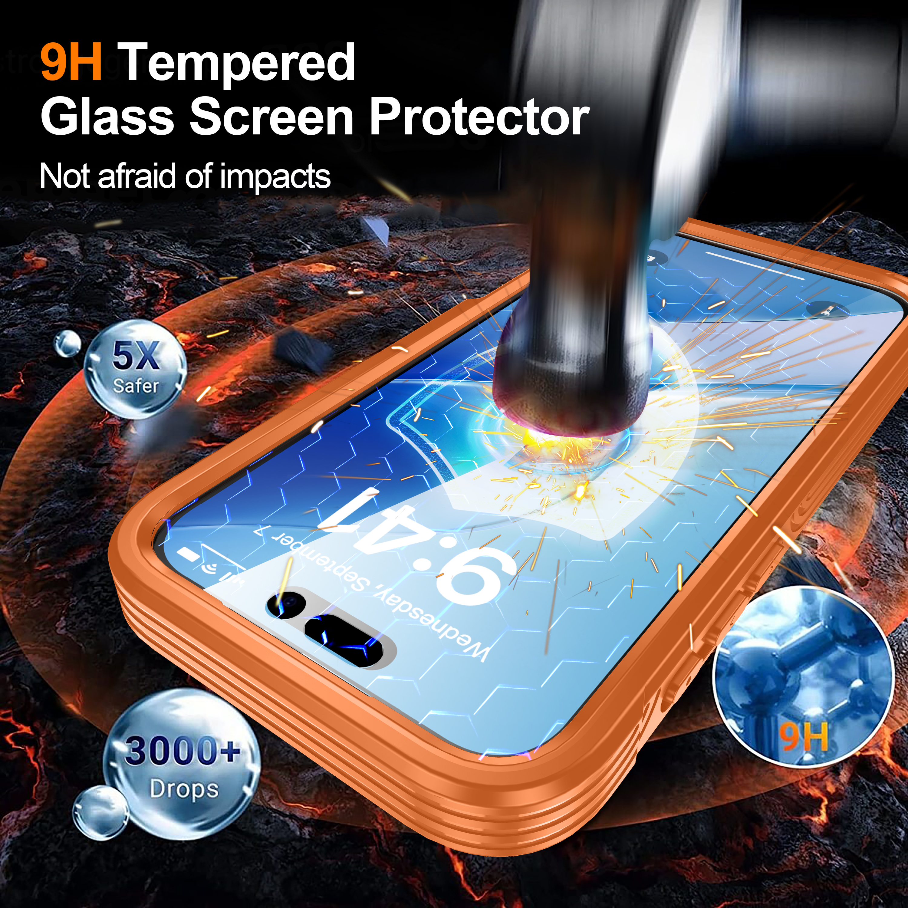 Brand new color magnetic shock - đánh giá và giá Phone Accessories Brand