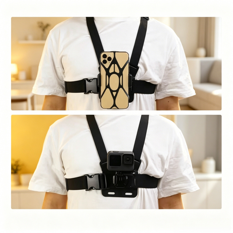 3-in-1 Chest Mount Set, Chest  - đánh giá và giá Phone Accessories Brand
