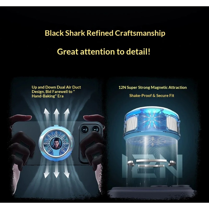 Black Shark Mortal Journey Hea - đánh giá và giá Phone Accessories Brand