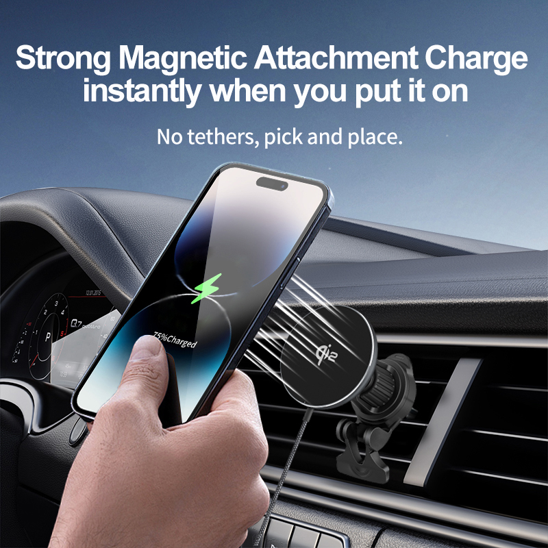 Qi 2 Car Holder 15W Wireless C - đánh giá và giá Qi2 Phone Accessories