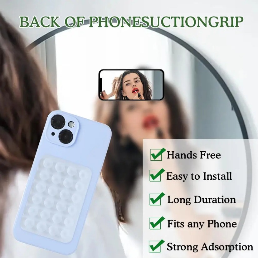 Silicone Suction Phone Holder  - đánh giá và giá Phone Accessories Case