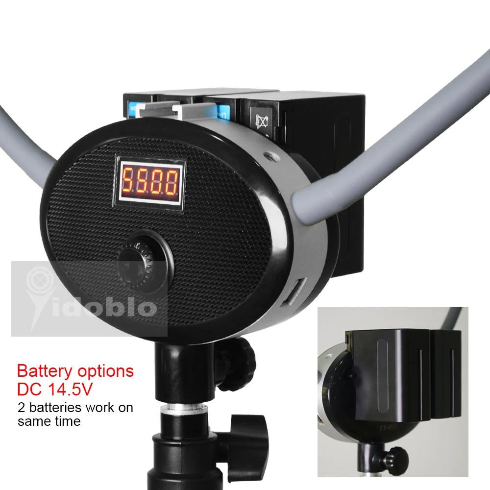 3000K-5600K 50W/80W Photo Stud - đánh giá và giá Led Strip Selfie