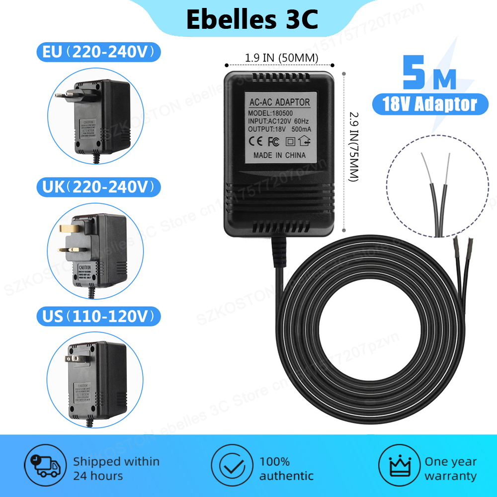 18V AC Transformer Charger for - đánh giá và giá Phone Accessories Uk