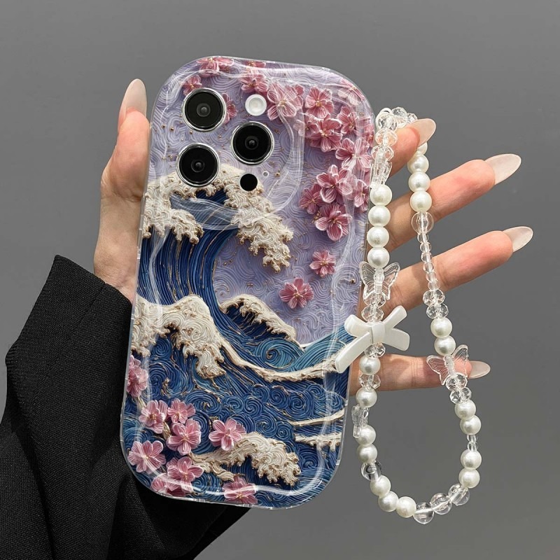 Wave Flower Creative Design Cl - đánh giá và giá Phone Accessories Case