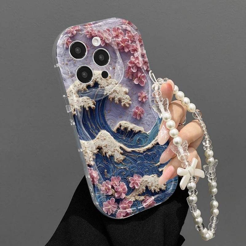 Wave Flower Creative Design Cl - đánh giá và giá Phone Accessories Case