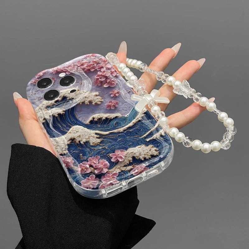 Wave Flower Creative Design Cl - đánh giá và giá Phone Accessories Case