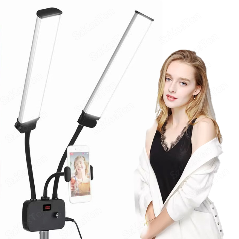 45W LED Video Light Double Arm - đánh giá và giá Led Strip Selfie
